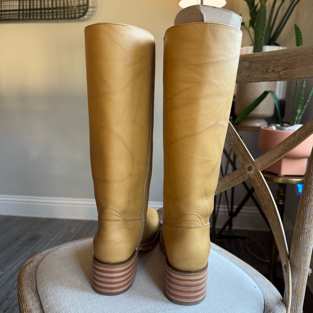 Frye campus 14L wide calf boots banana - Picture 3 of 9